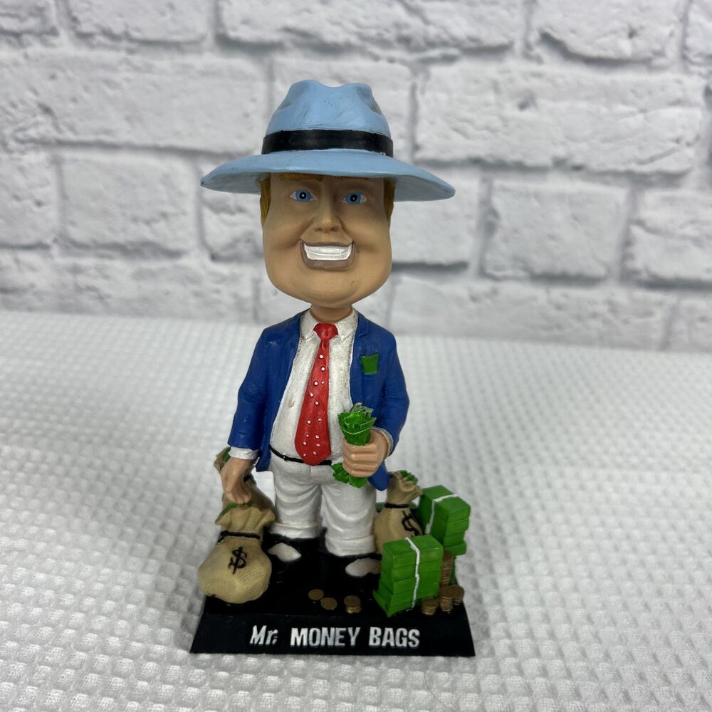 Mr Money Bags Bobblehead VGT Machine Windstar Casino Oklahoma Rare